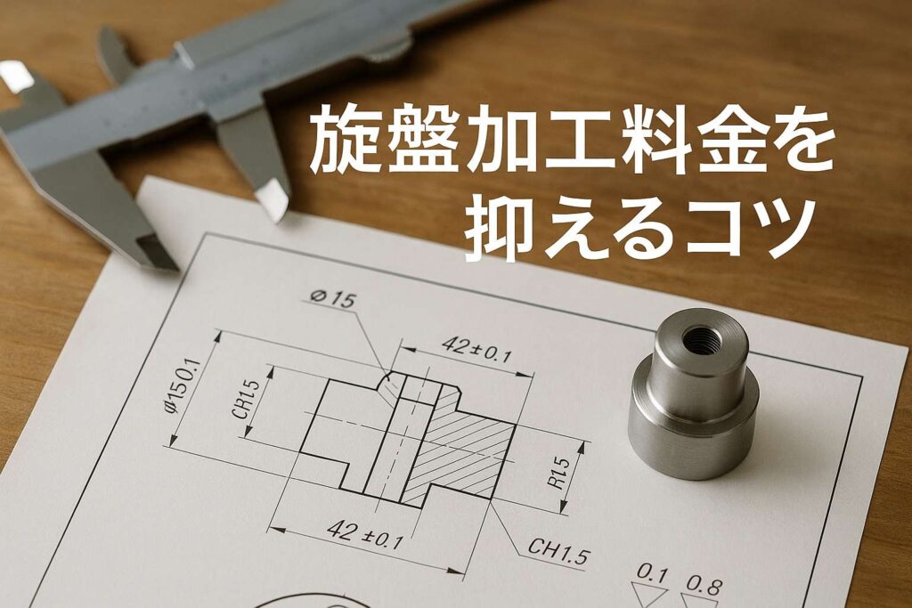 旋盤加工料金を抑えるコツ