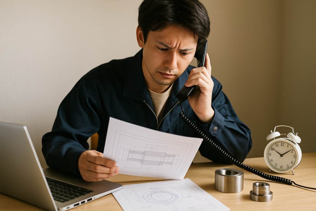 旋盤加工の見積り