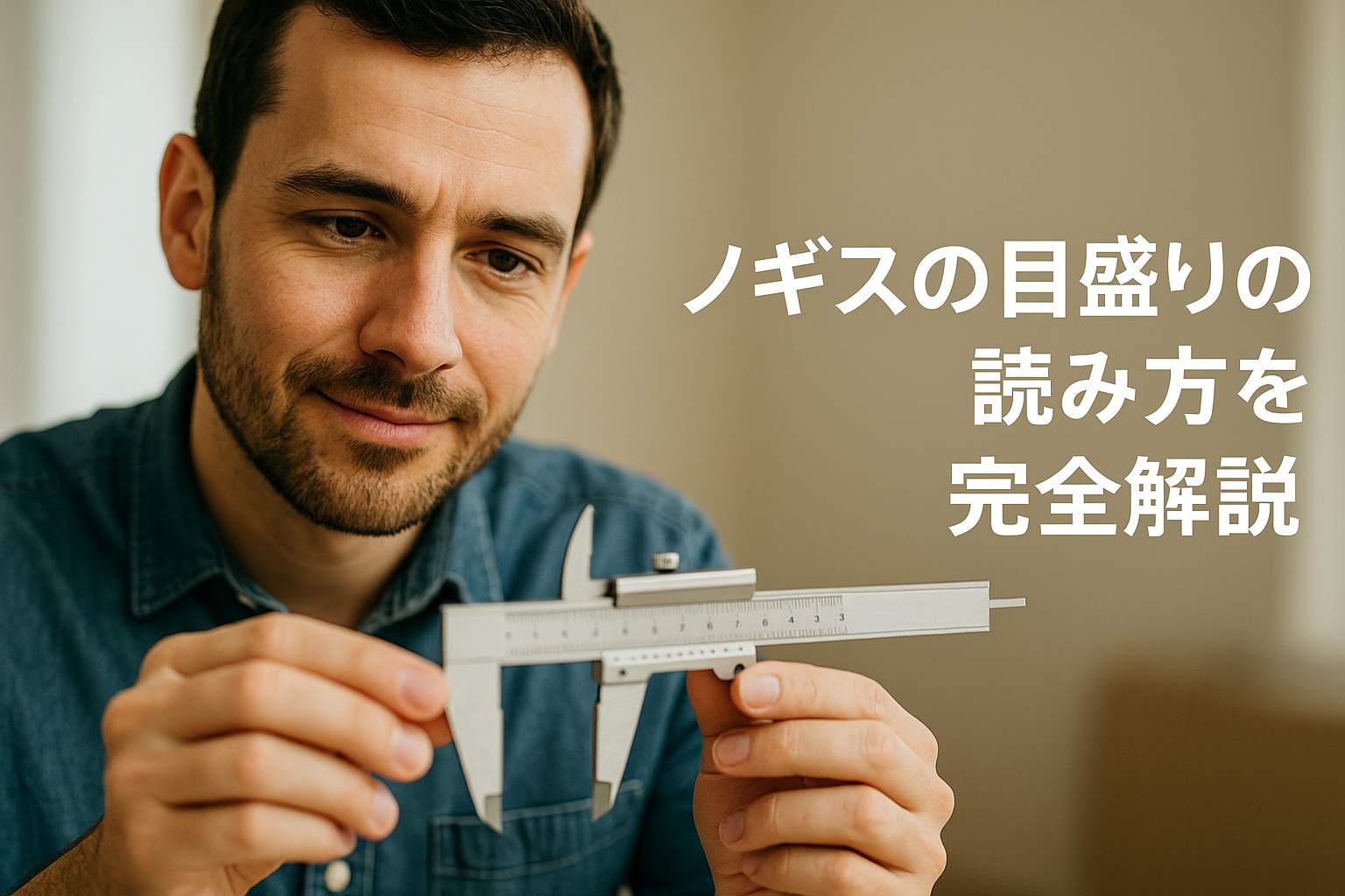 ノギスの目盛りの読み方を完全解説