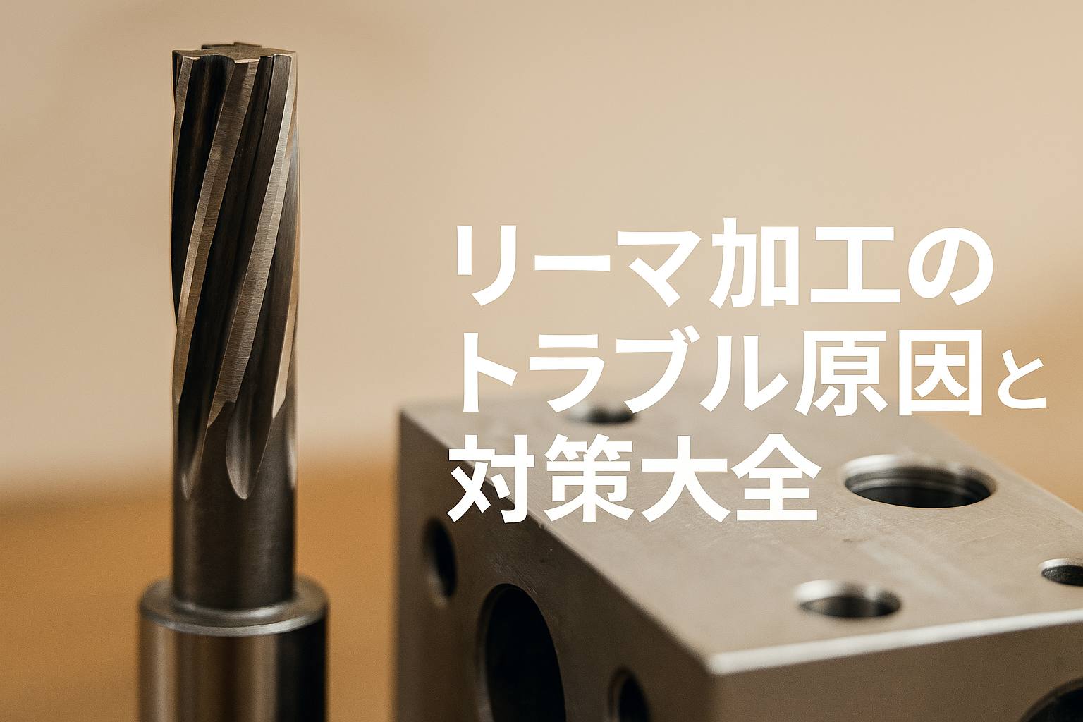リーマ加工のトラブル原因と対策大全