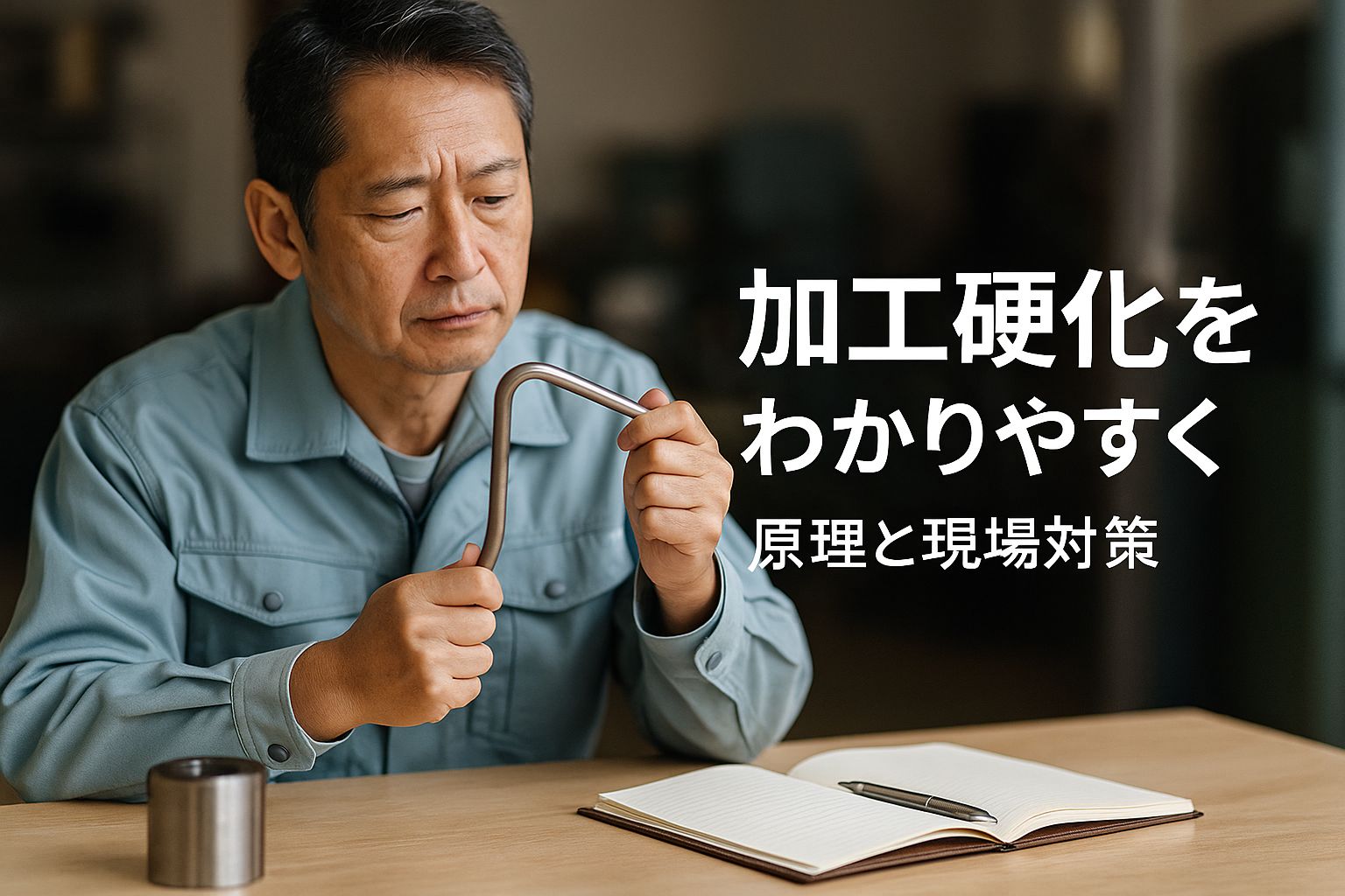 加工硬化をわかりやすく