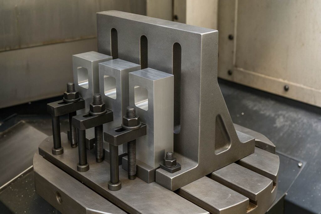 イケール治具での多面加工活用