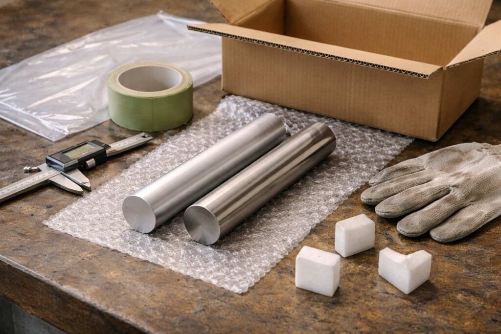 旋盤加工の材料持ち込み手順