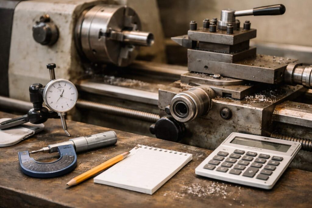 旋盤加工の価格相場の目安