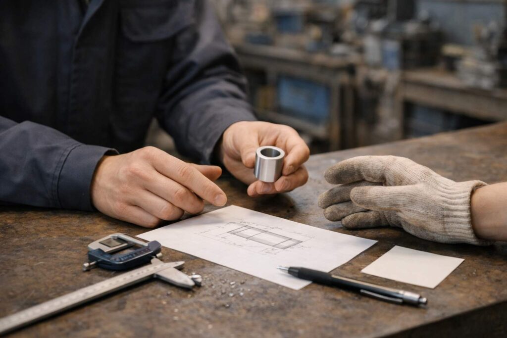 町工場で個人旋盤加工を頼む