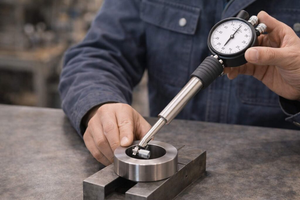 測定方法は姿勢を統一