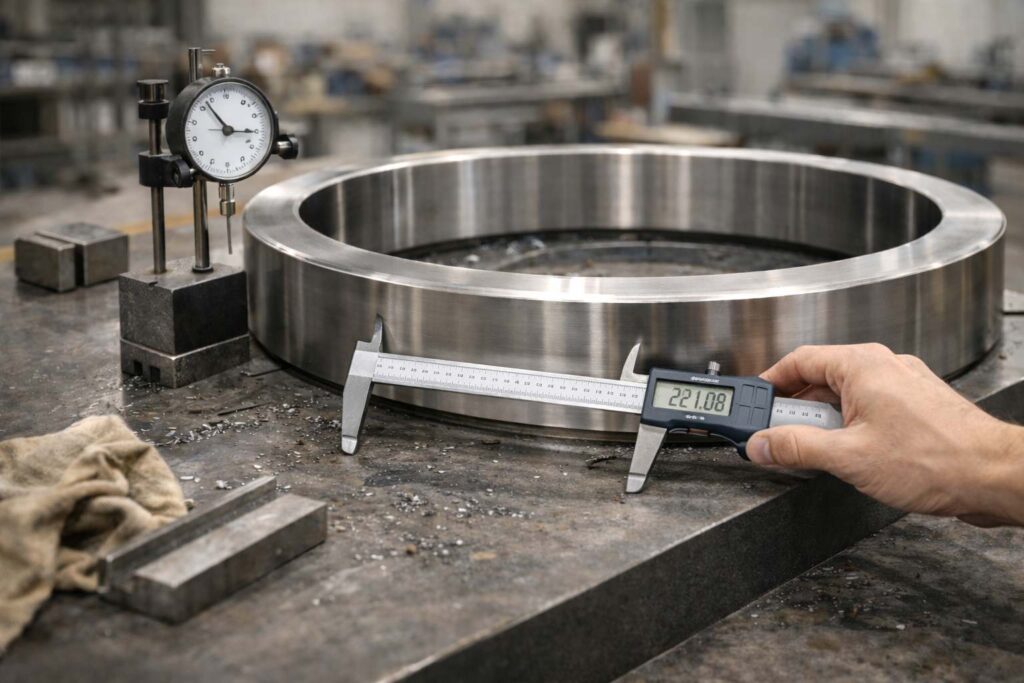 立旋盤の加工精度と安定性の特徴