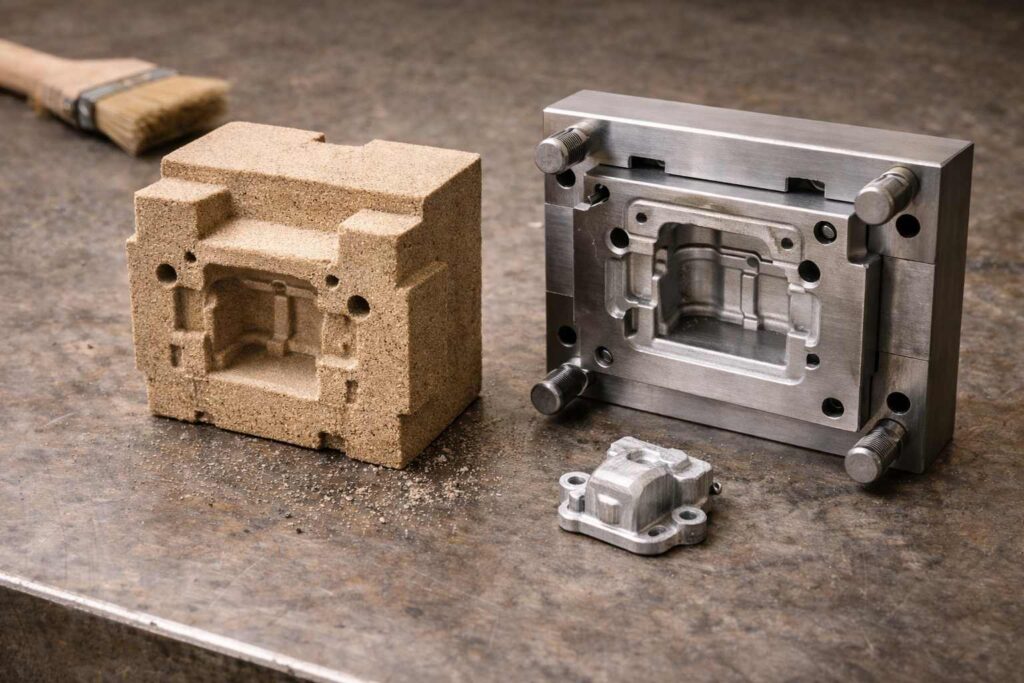 砂型鋳造とダイカスト