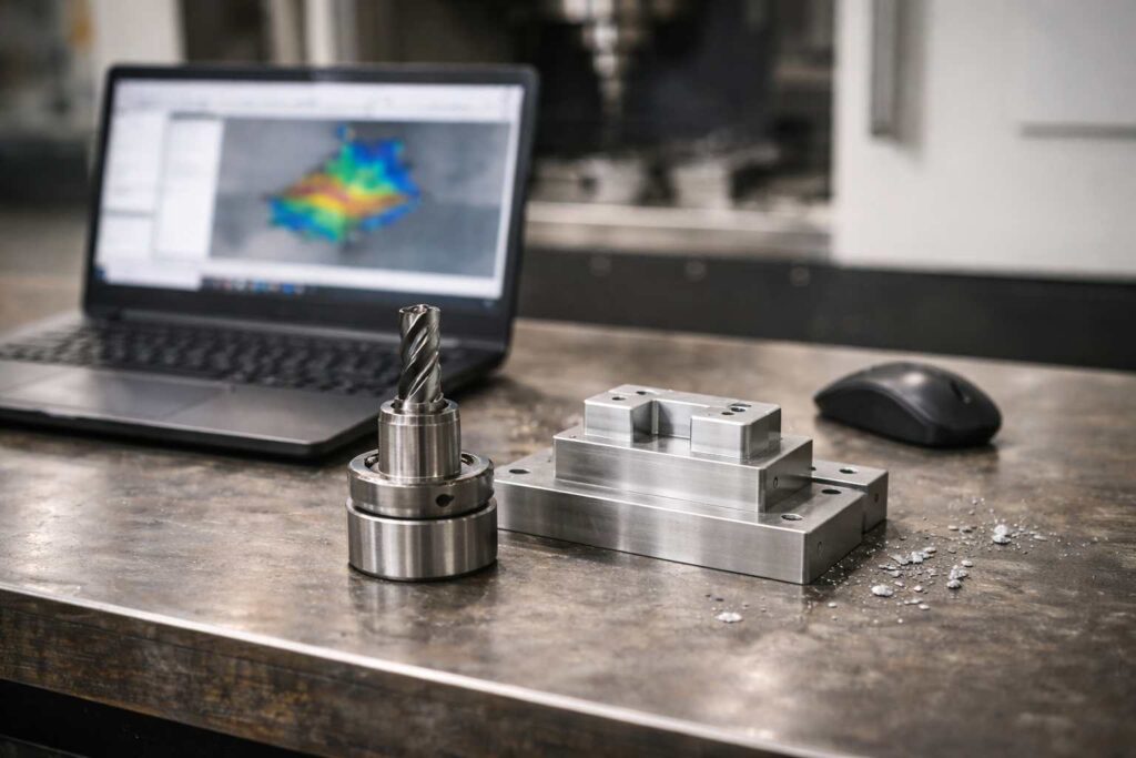 5軸加工CAMのツールパス