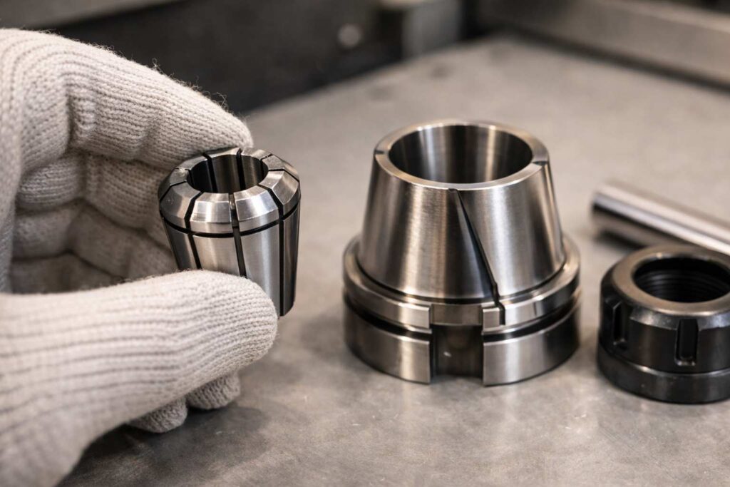 コレットチャックの構造