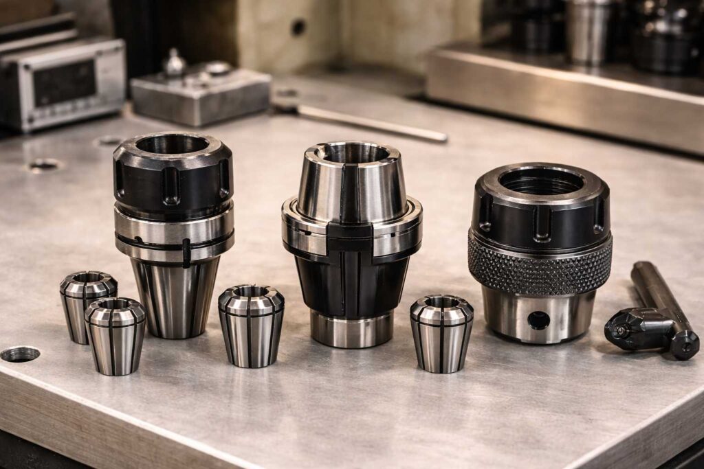 コレットチャックの種類