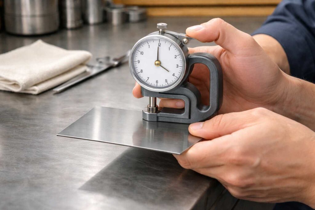 シックネスゲージの使い方基礎