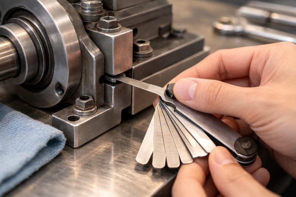 隙間ゲージの測定方法とコツ