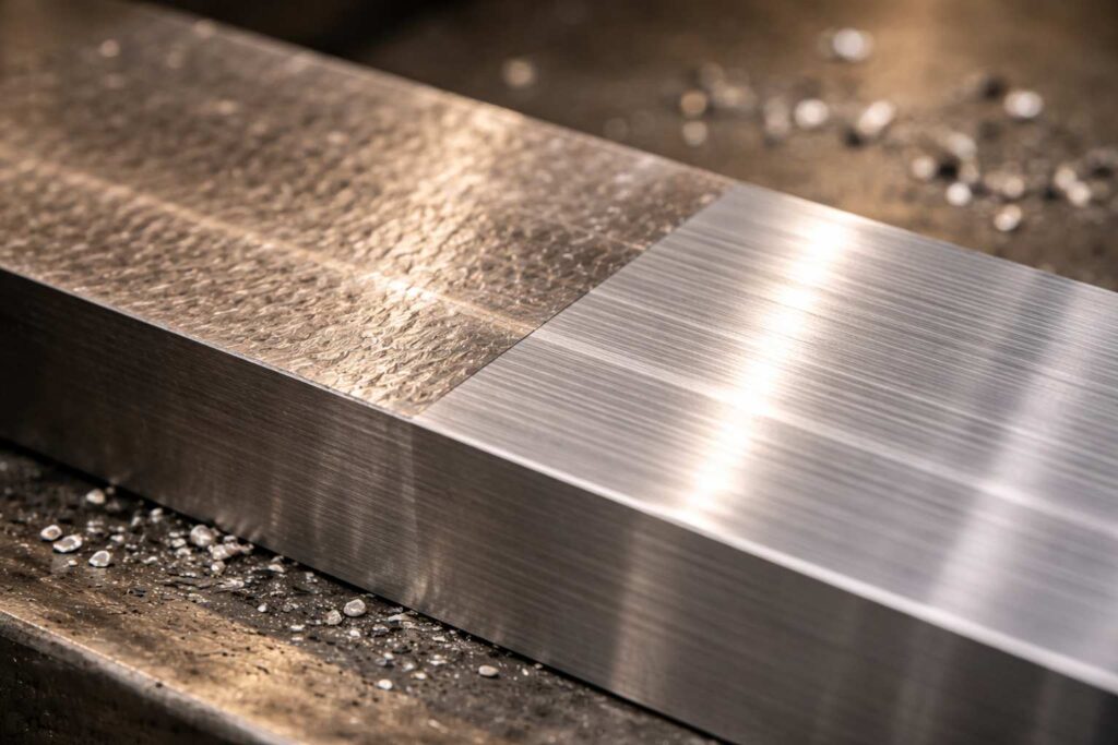 びびりマークと表面粗さ