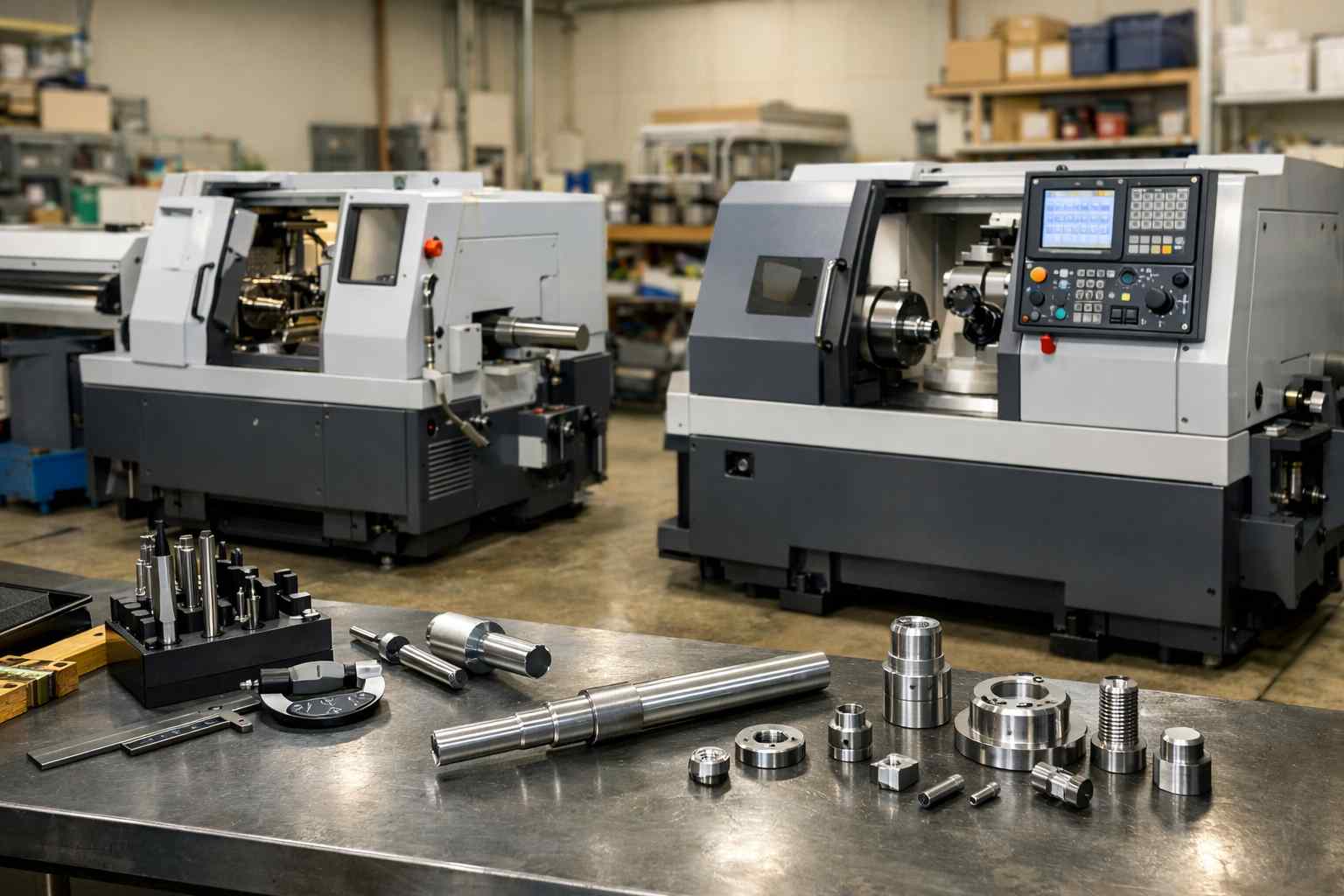 自動旋盤とNC旋盤の違いを解説