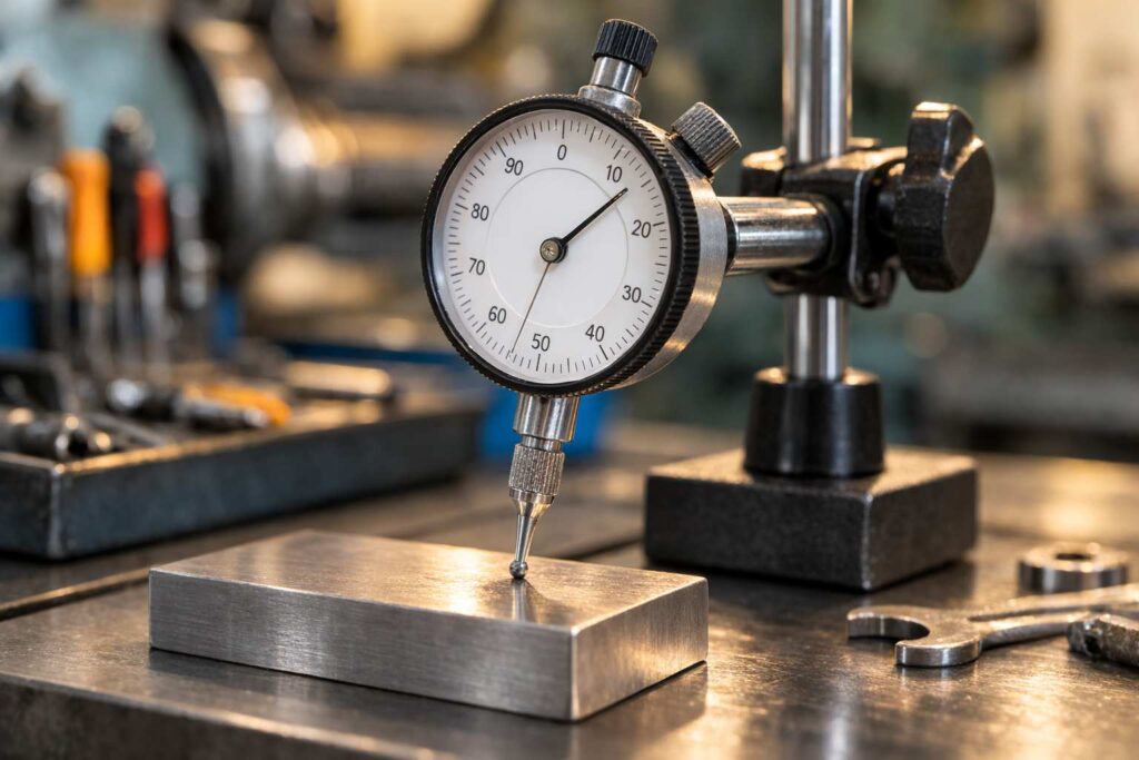 ダイヤルゲージの使い方と読み方