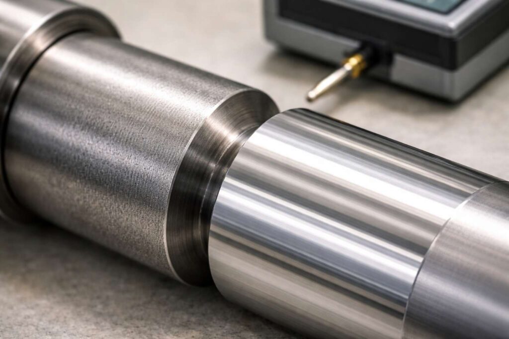 研削加工の表面粗さ