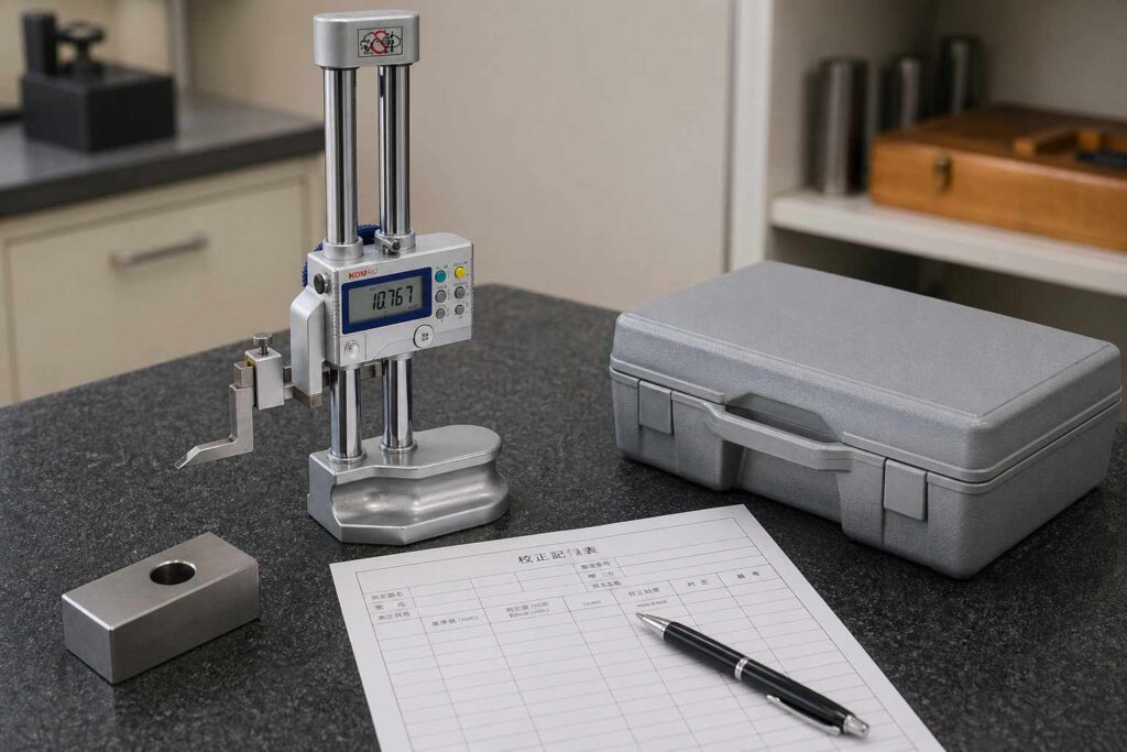 ハイトゲージの校正周期