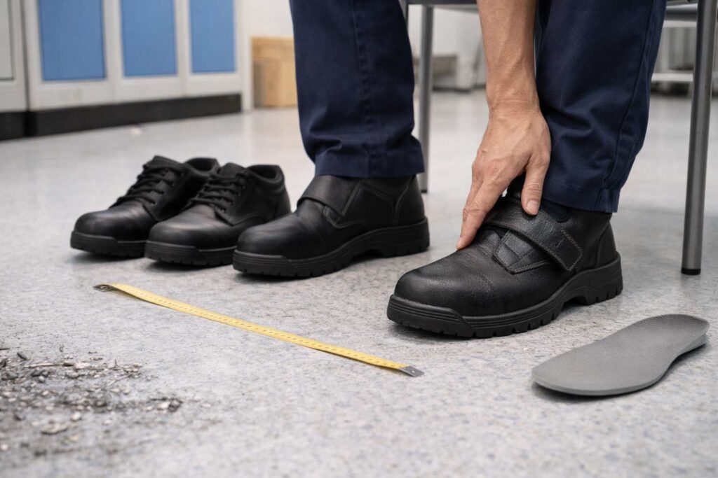 安全靴の交換時期とサイズ選び