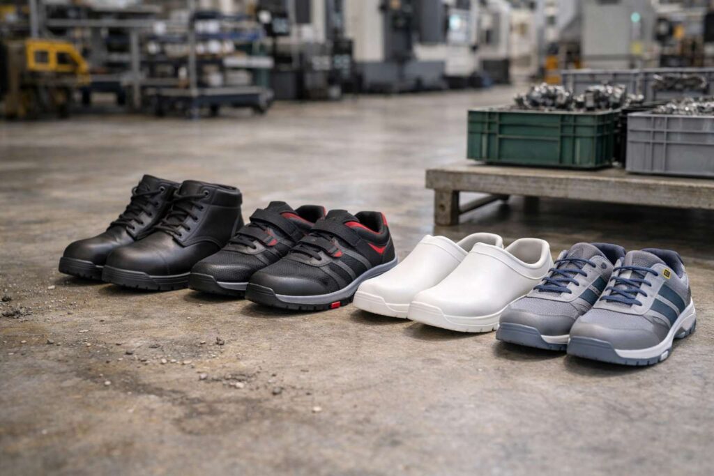 安全靴とセーフティーシューズの違いまとめ