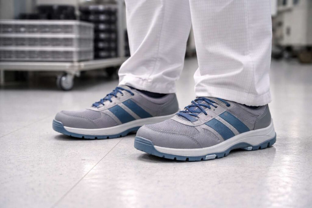 静電安全靴と半導体工程