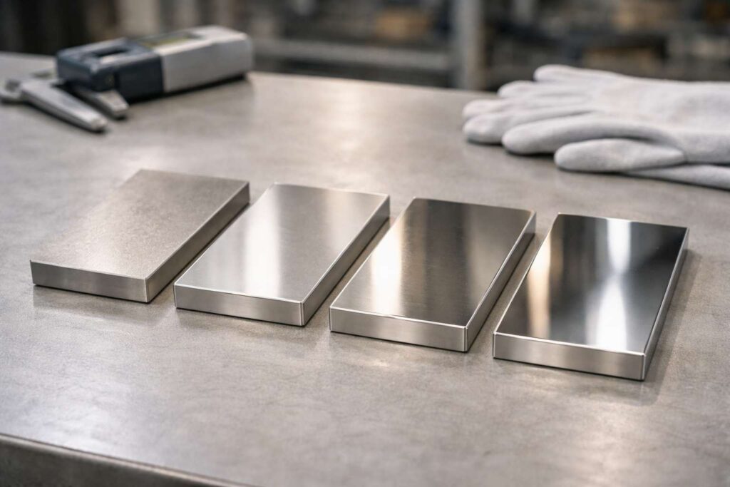 鏡面仕上げの表面粗さ目安