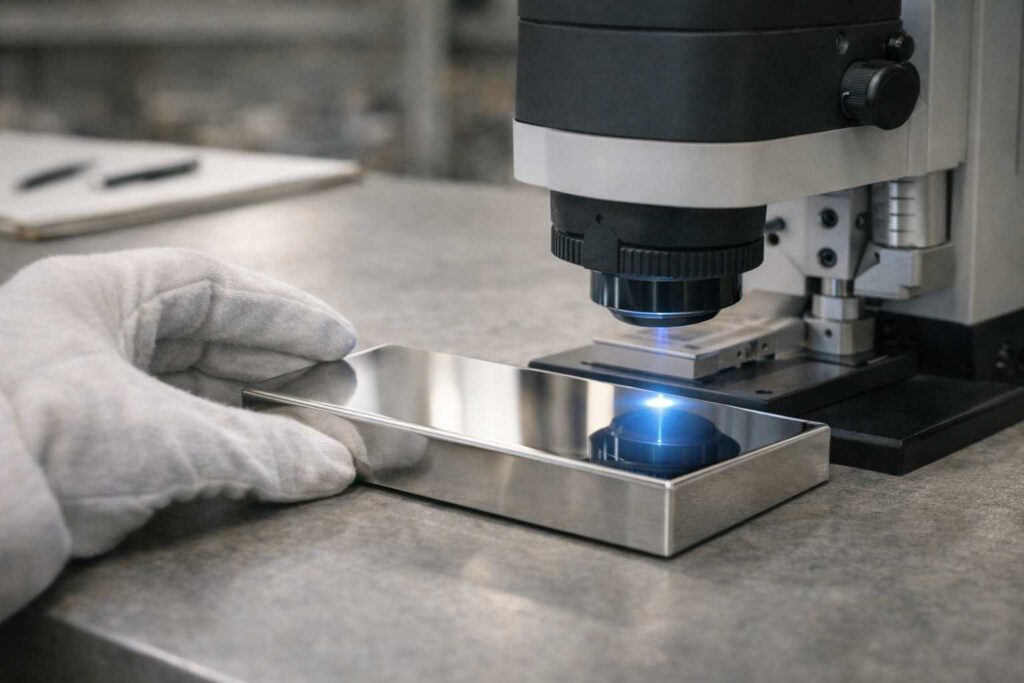 表面粗さの測定方法を知る