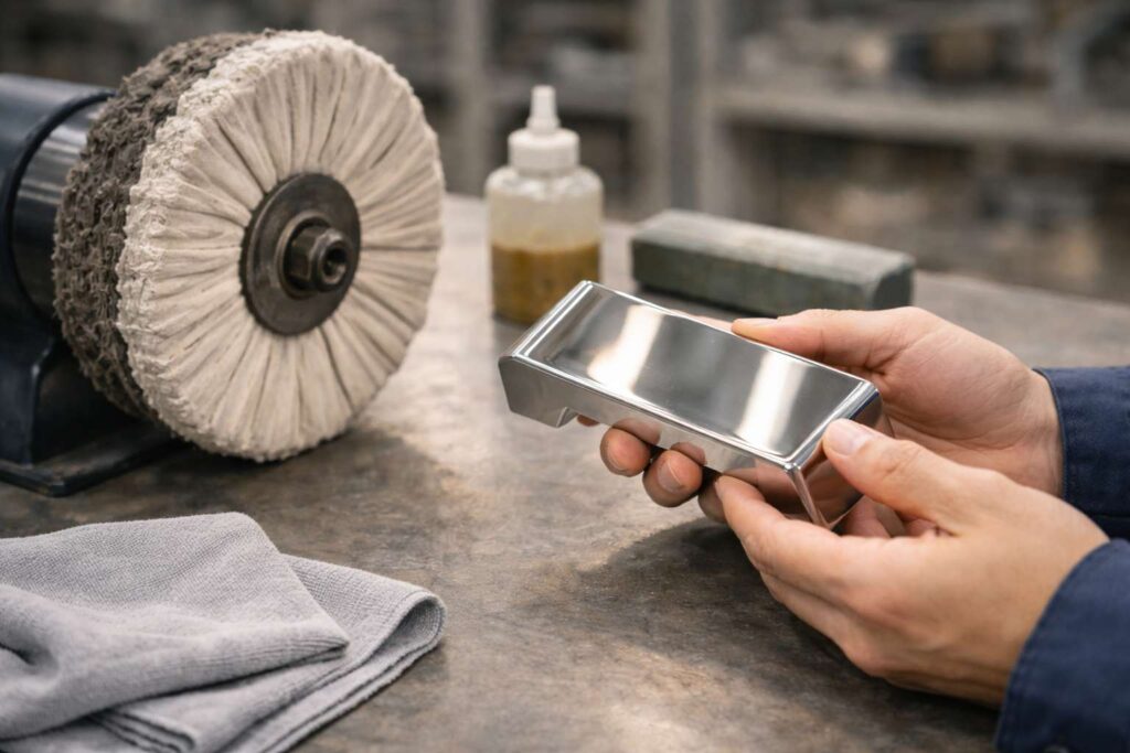 バフ研磨と表面粗さの関係