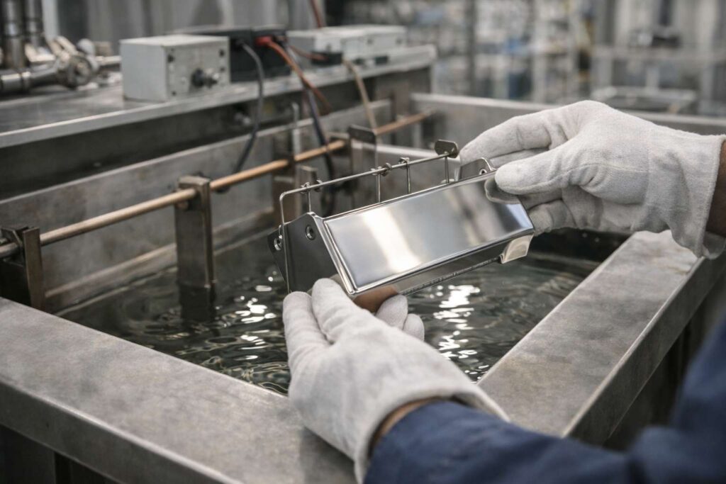 電解研磨と表面粗さの特徴