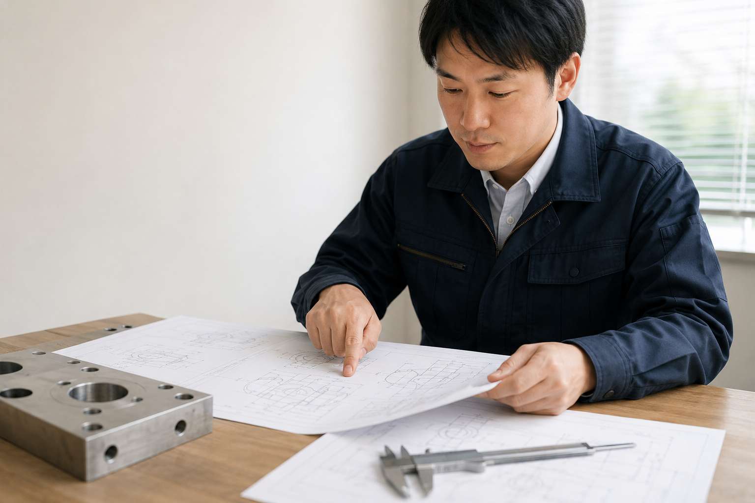 普通公差の図面指示とJISの読み方
